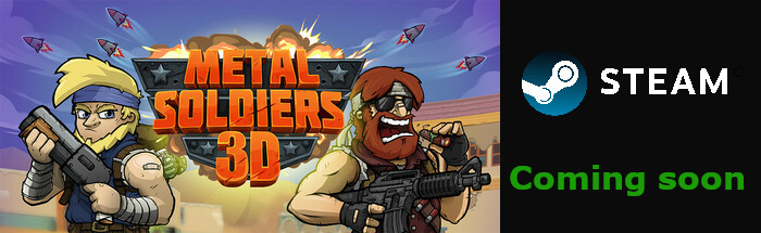 Metal Soldiers 3D Logo