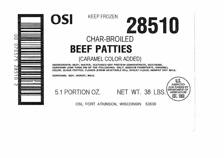 OSI Industries Beef Patties Recalled for Possible Metal Contamination
