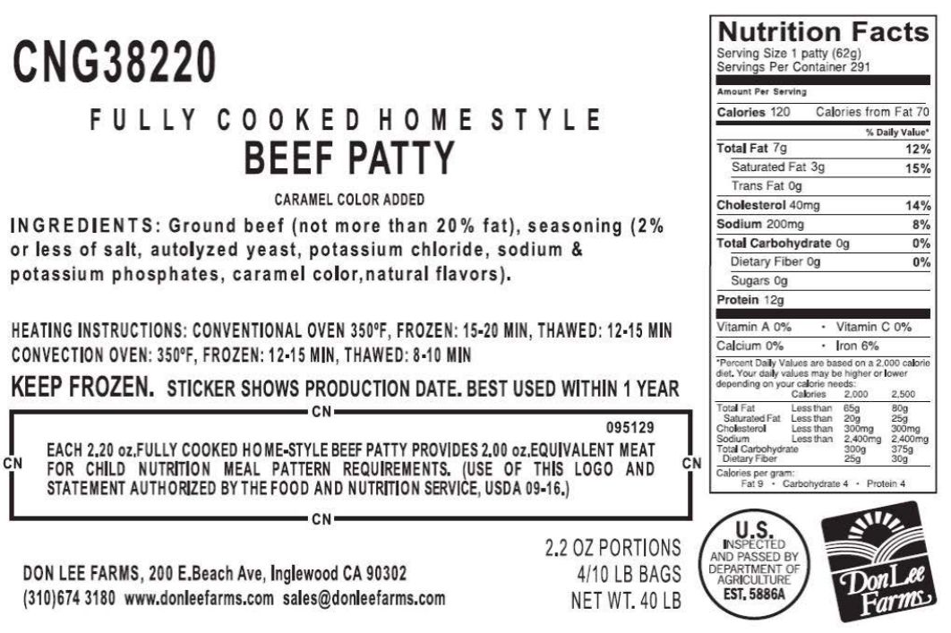 Don Lee Farms Fully Cooked Ground Beef Recalled for Plastic Contamination