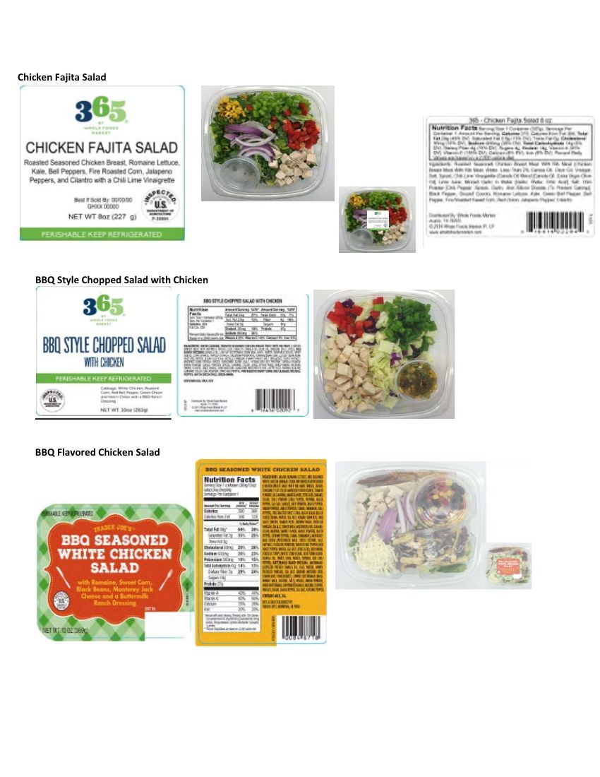 GHSW Salads Recalled for Potential Salmonella and Listeria Contamination