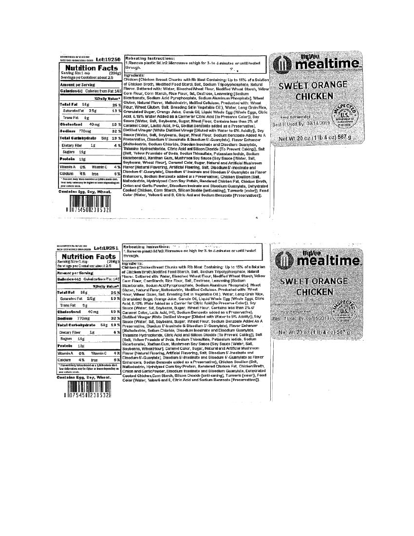 HyVee Mealtime Beef and Chicken Products Recalled for Undeclared Milk
