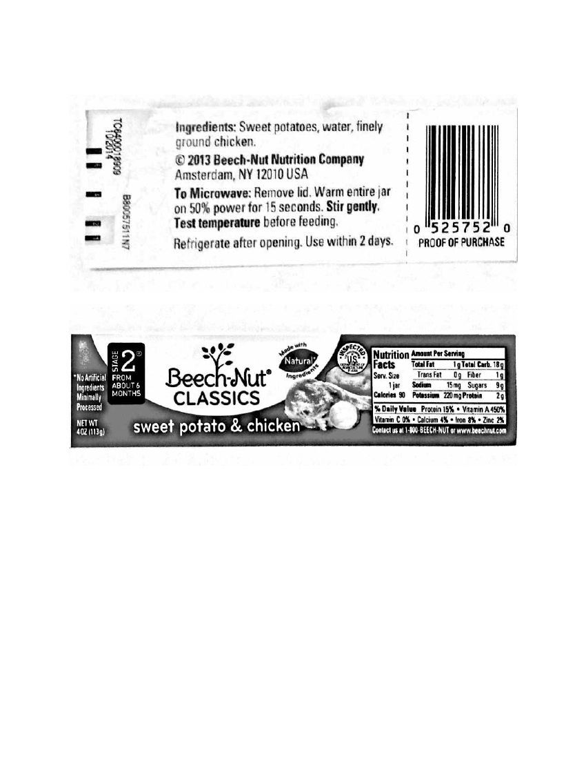 Beech-Nut Nutrition Recalls Baby Food Product Due to Possible Foreign Matter Contamination