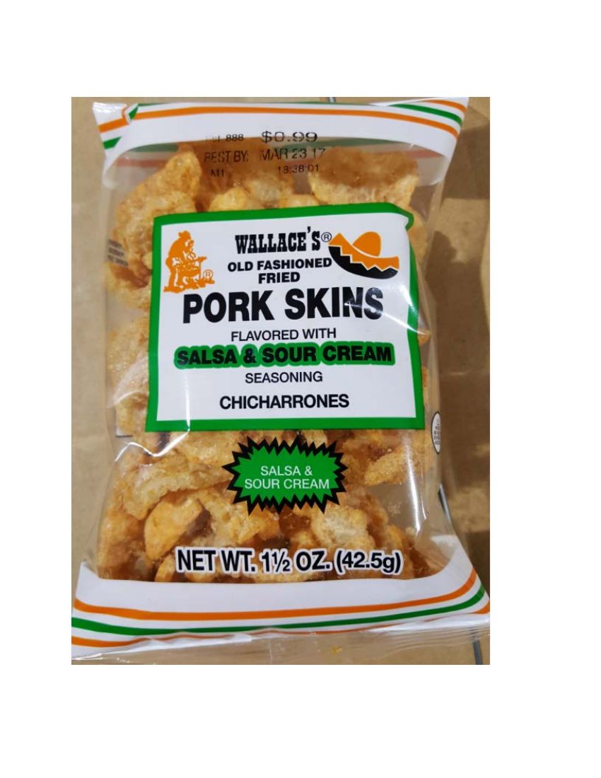 Wallace's and Country Time Pork Skins Recalled for Salmonella Risk