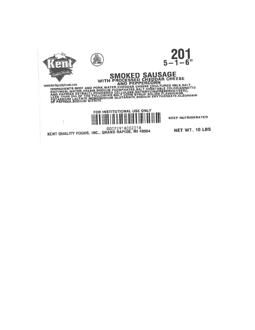 Various Kent Quality Foods Sausage and Hot Dog Products Recalled for Undeclared Soy