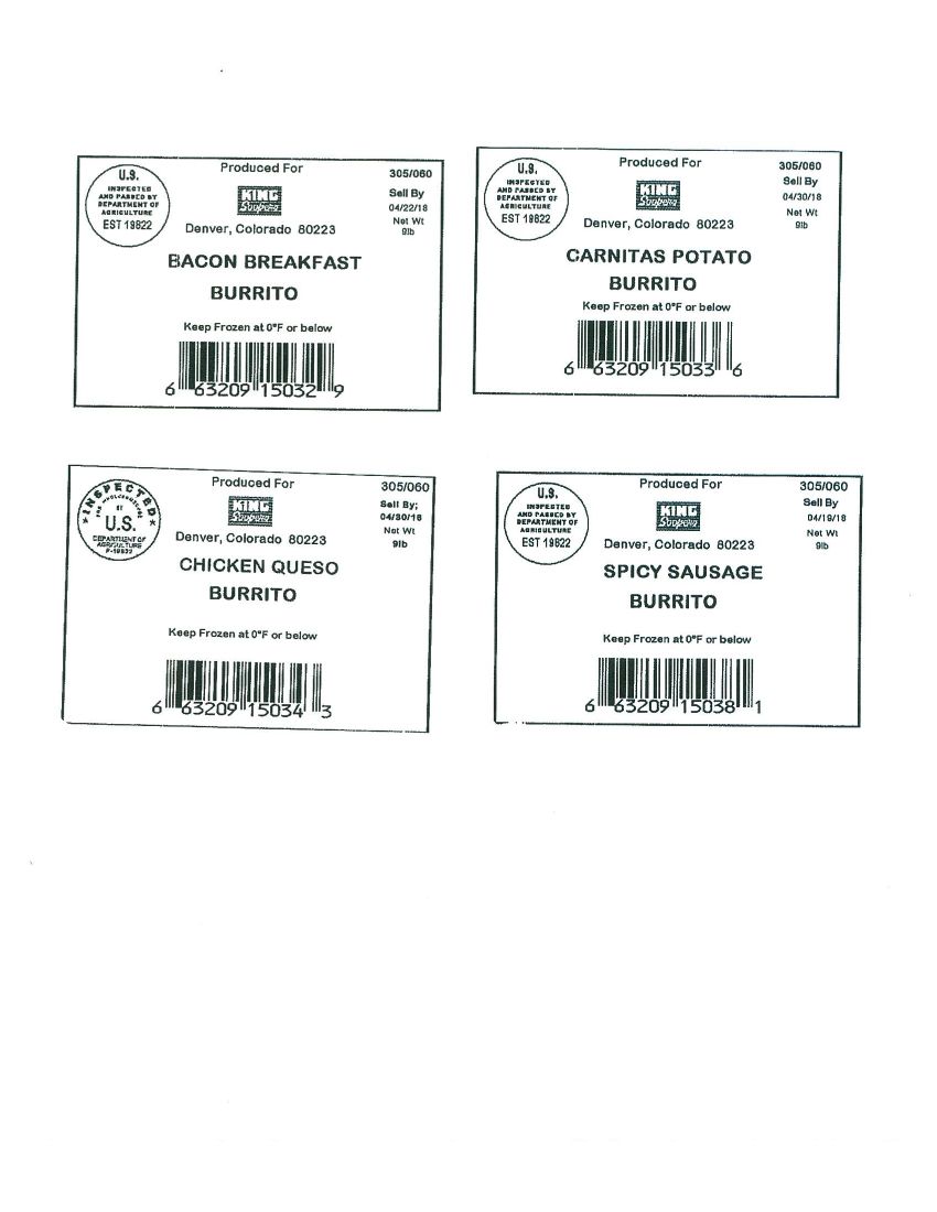 King Soopers and Shamrock Foods Burritos and Wraps Recalled for Listeria
