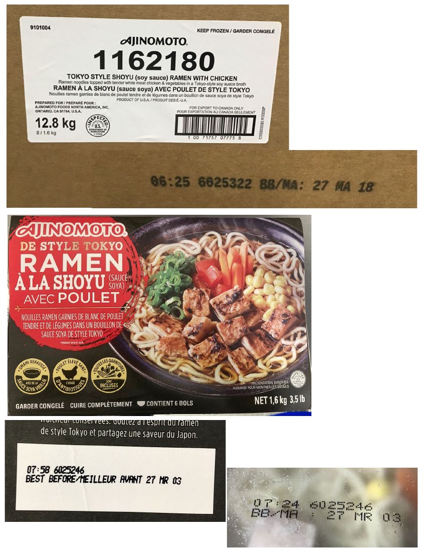 Various Fried Rice, Ramen, and Shu Mai Recalled for Potential Glass Fragments