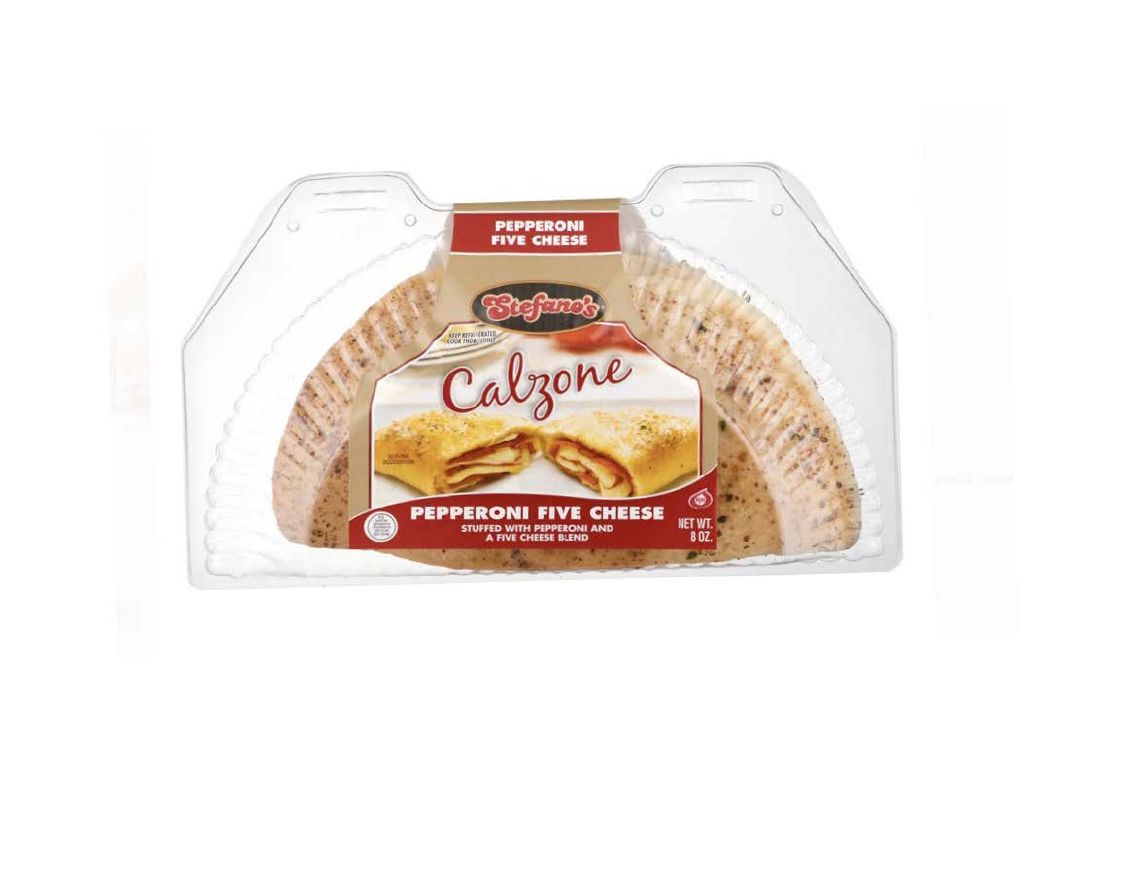Stefano's Pepperoni Five Cheese Calzone Recalled for Hard Plastic