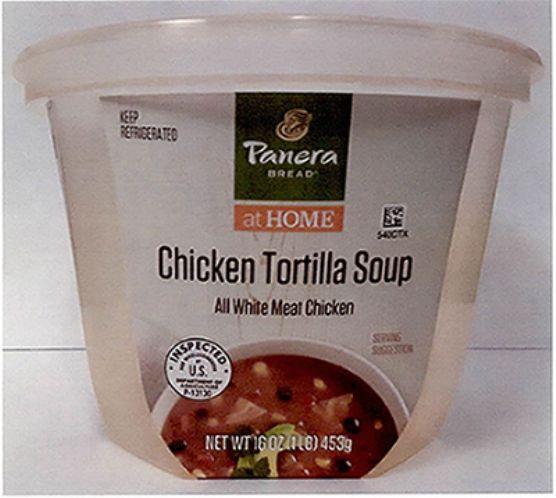 Panera Bread at Home Chicken Tortilla Soup Recalled for Plastic Contamination