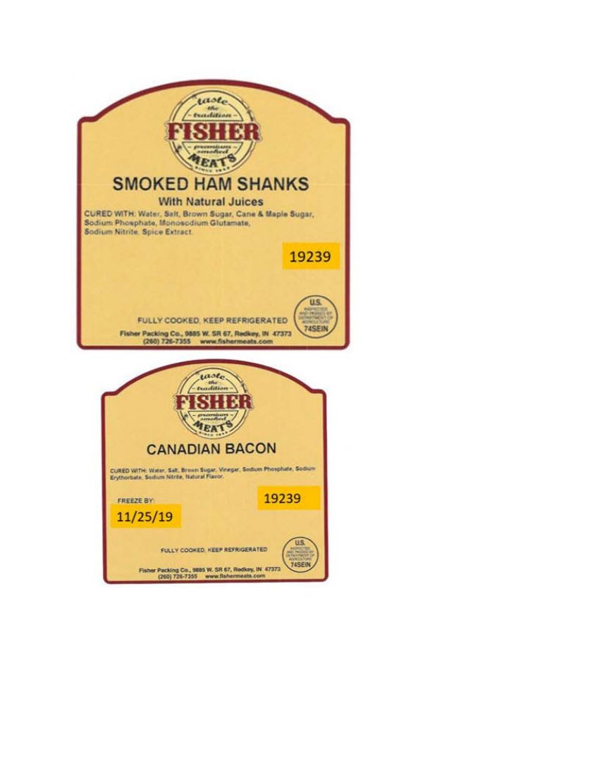 Fisher Meats Pork Products Recalled for Possible Listeria Contamination