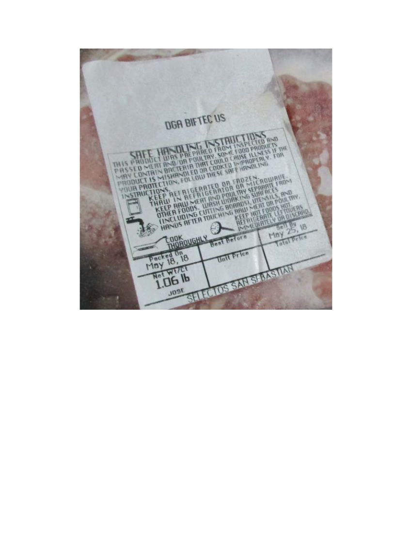 Supermercado Selectos Meat and Poultry Recalled for Lack of Inspection