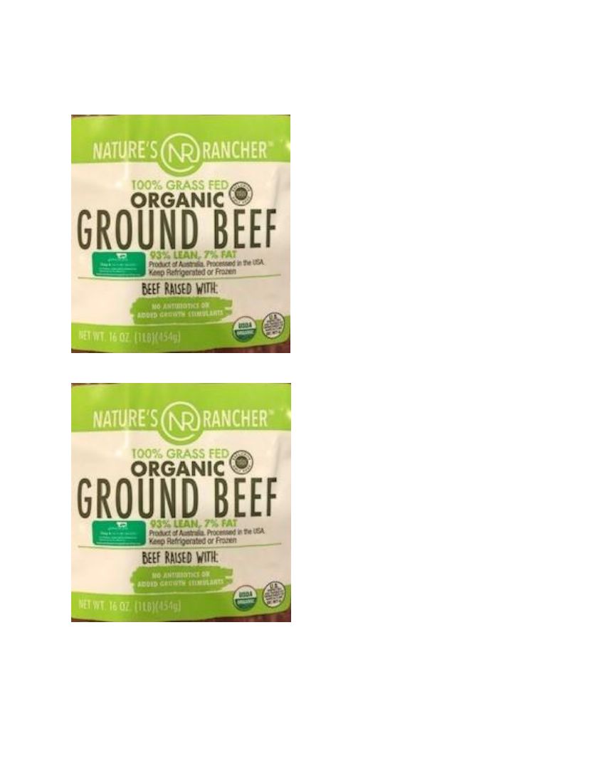 Nature's Rancher Ground Beef Recalled for Possible Plastic Contamination