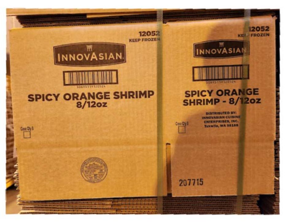 InnovAsian Crispy Chicken with Almonds Recalled for Undeclared Shrimp