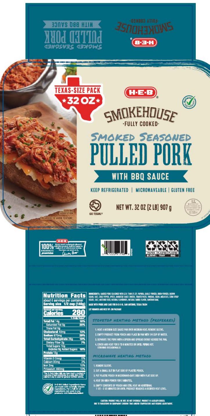 H-E-B Smokehouse Pulled Pork Recalled for Undeclared Soy