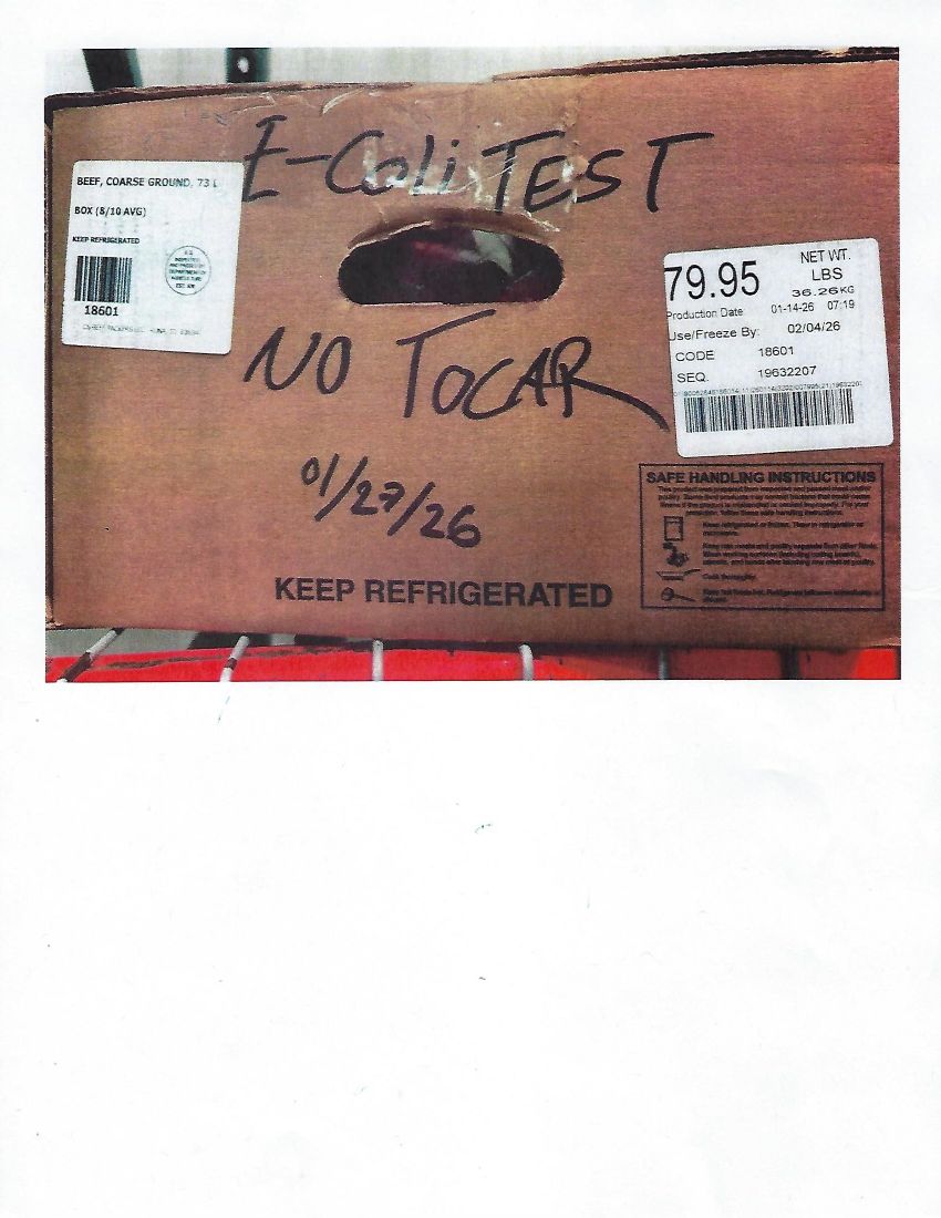 CS Beef Packers Ground Beef Recalled for Possible E. coli Contamination