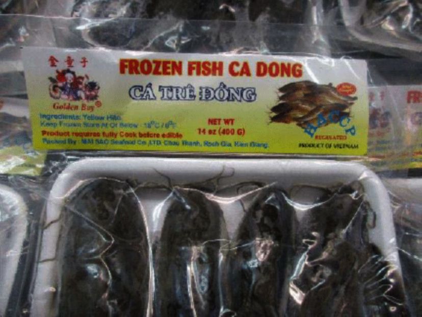 Golden Boy Frozen Catfish Recalled for No Import Inspection