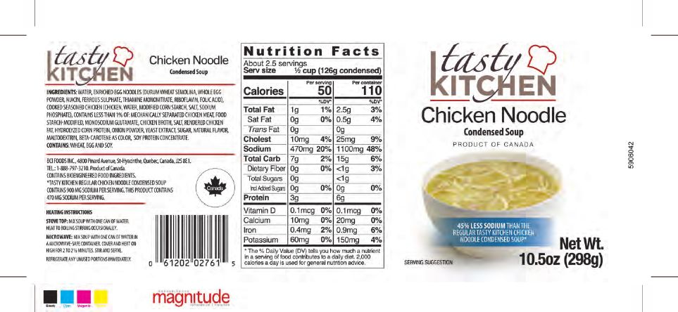 tasty KITCHEN Chicken Noodle Soup Recalled for Lack of Import Reinspection