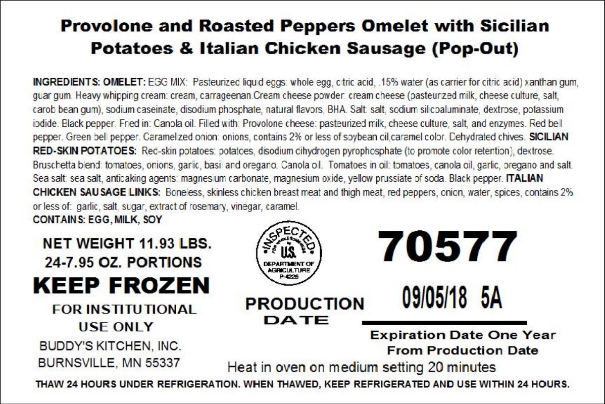 Buddy's Kitchen Pork and Chicken Products Recalled for Salmonella and Listeria