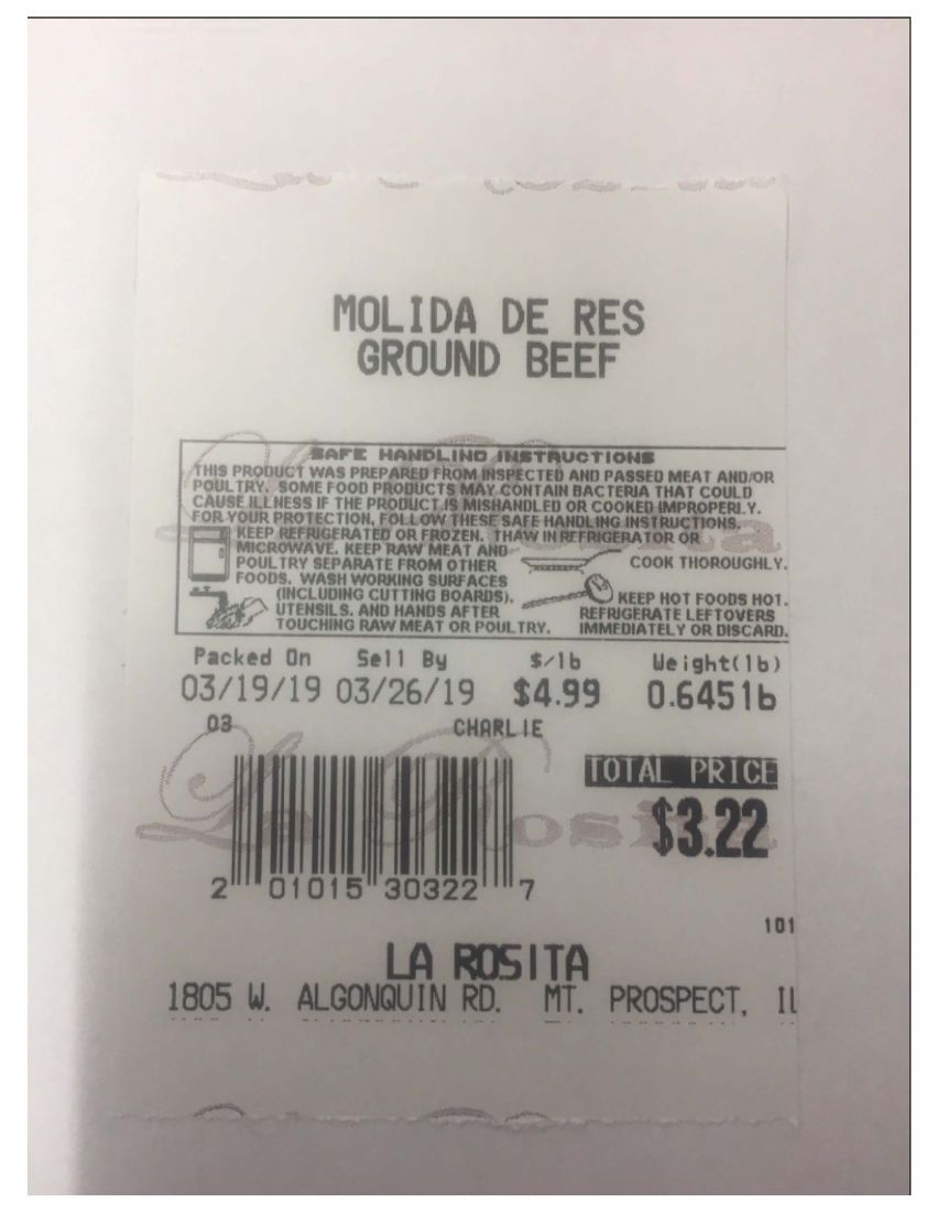 La Rosita Ground Beef Recalled for Possible E. coli Contamination