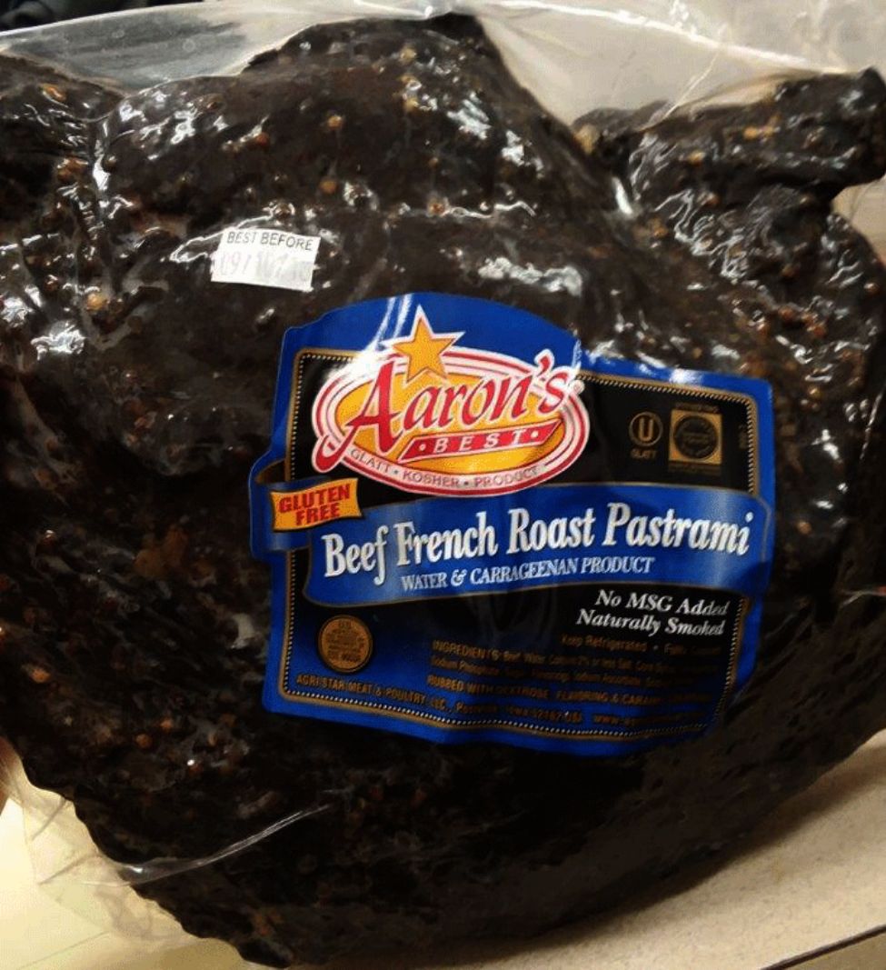Aaron's Best and Shor Habor Beef Pastrami Recalled for Underprocessing