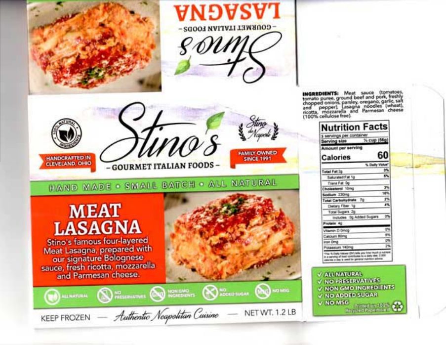 Stino Da Napoli Meat Products Recalled for Lack of Inspection