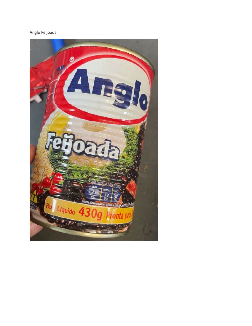 Anglo and Bordon Canned Beef and Pork Stew Recalled for Import Violations