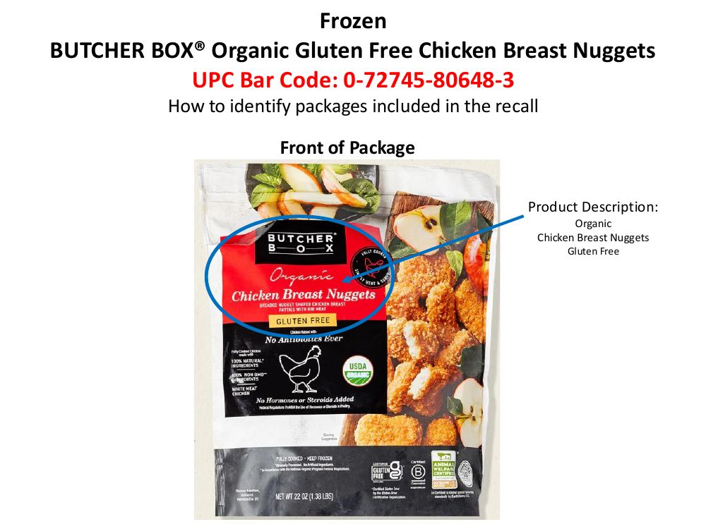 Perdue and ButcherBox Frozen Chicken Recalled for Metal Contamination