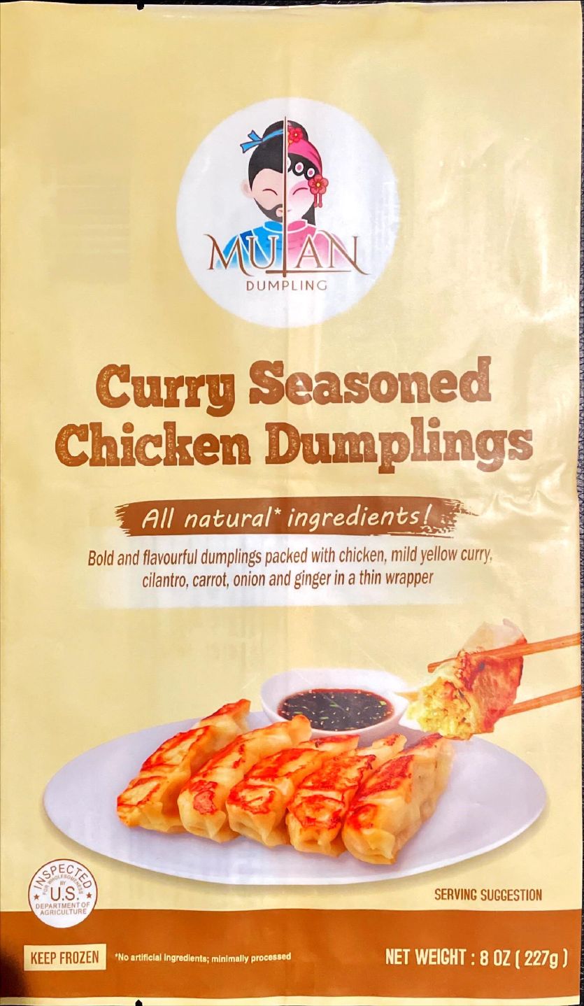 Mulan Dumplings Recalled for Production Without Federal Inspection