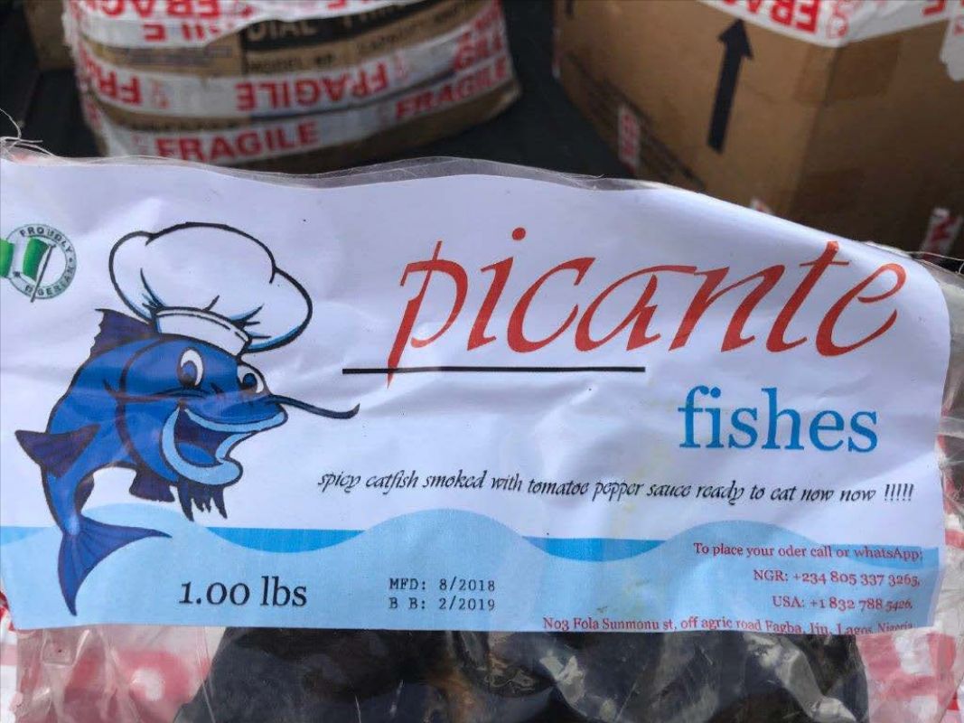 Picante Fishes Spicy Catfish Recalled for Lack of Import Inspection
