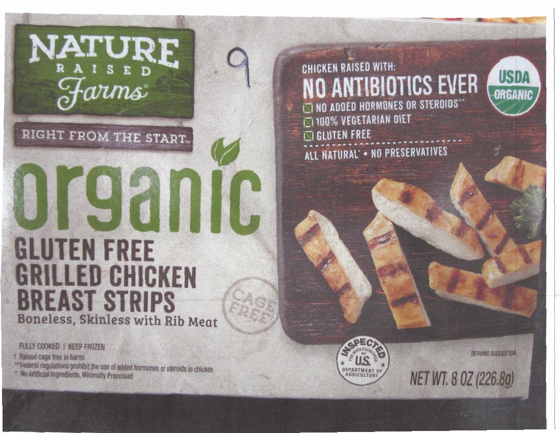 Nature Raised Farms Grilled Chicken Strips Recalled for Thallium Contamination