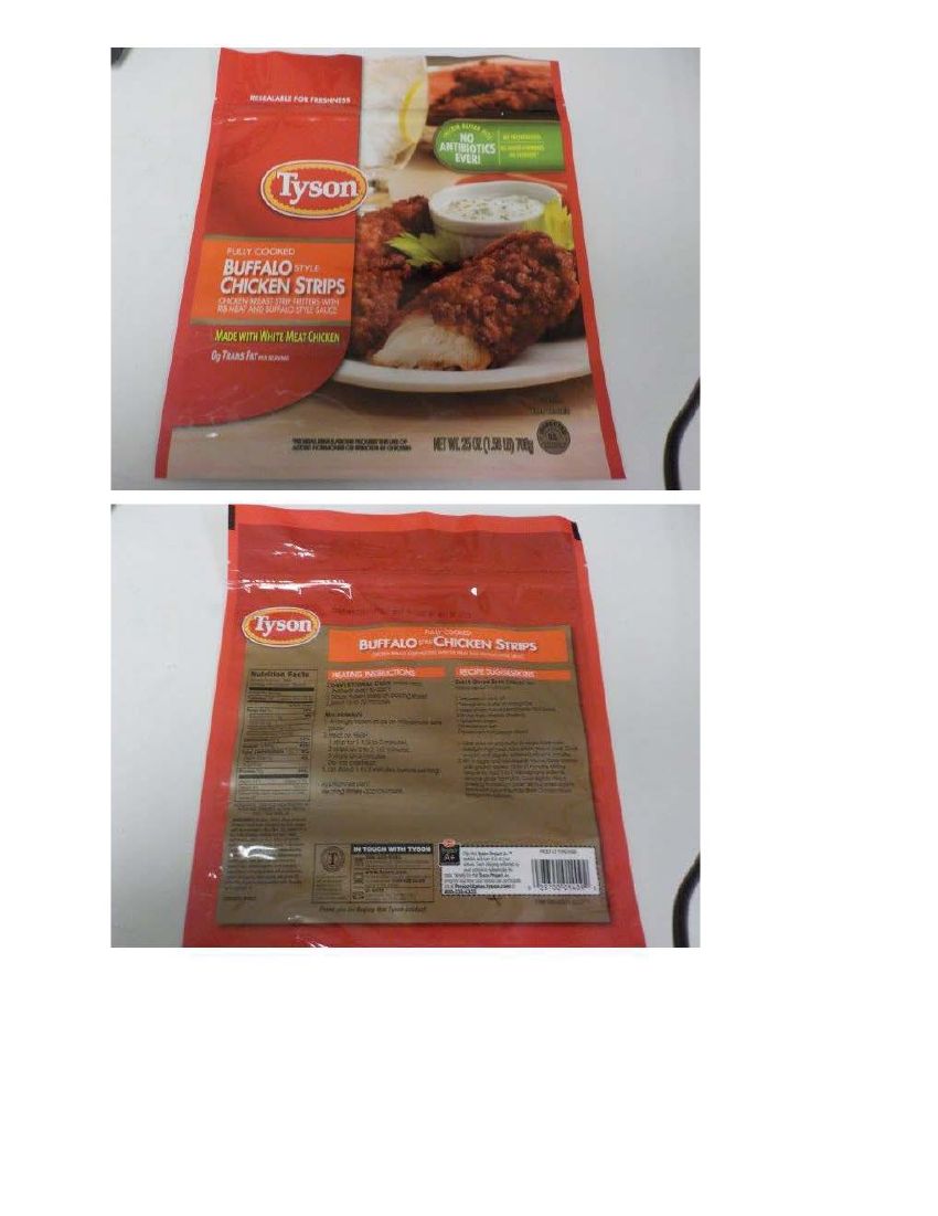 Tyson and Spare Time Chicken Strips Recalled for Metal Fragments