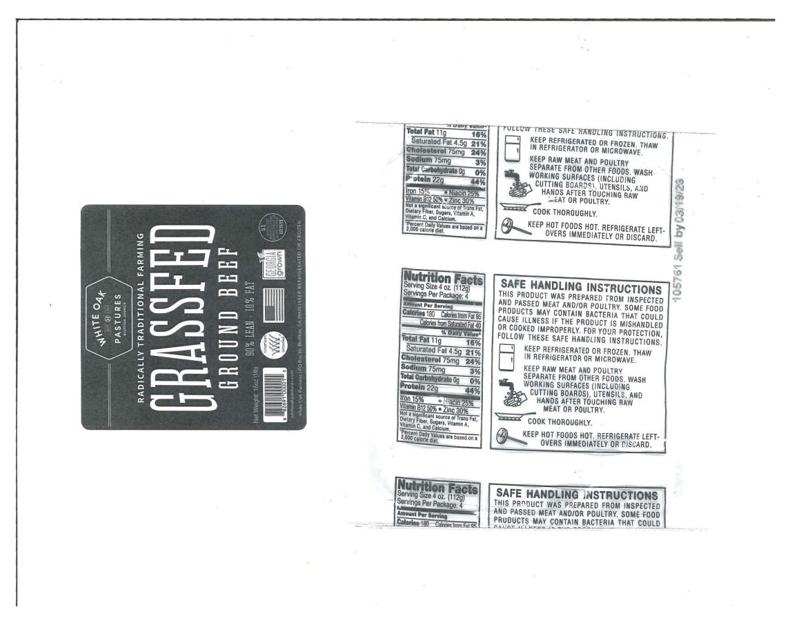 White Oak Pastures Grassfed Ground Beef Recalled for Metal Contamination