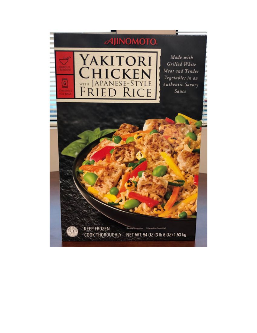 Ajinomoto Yakitori Chicken Fried Rice Recalled for Plastic Fragments