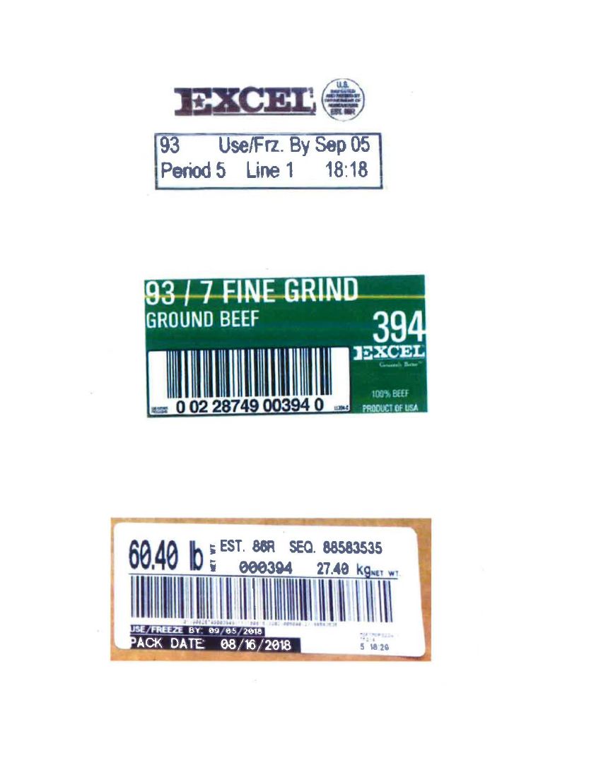 EXCEL Ground Beef Recalled for Possible E. coli O157:H7 Contamination