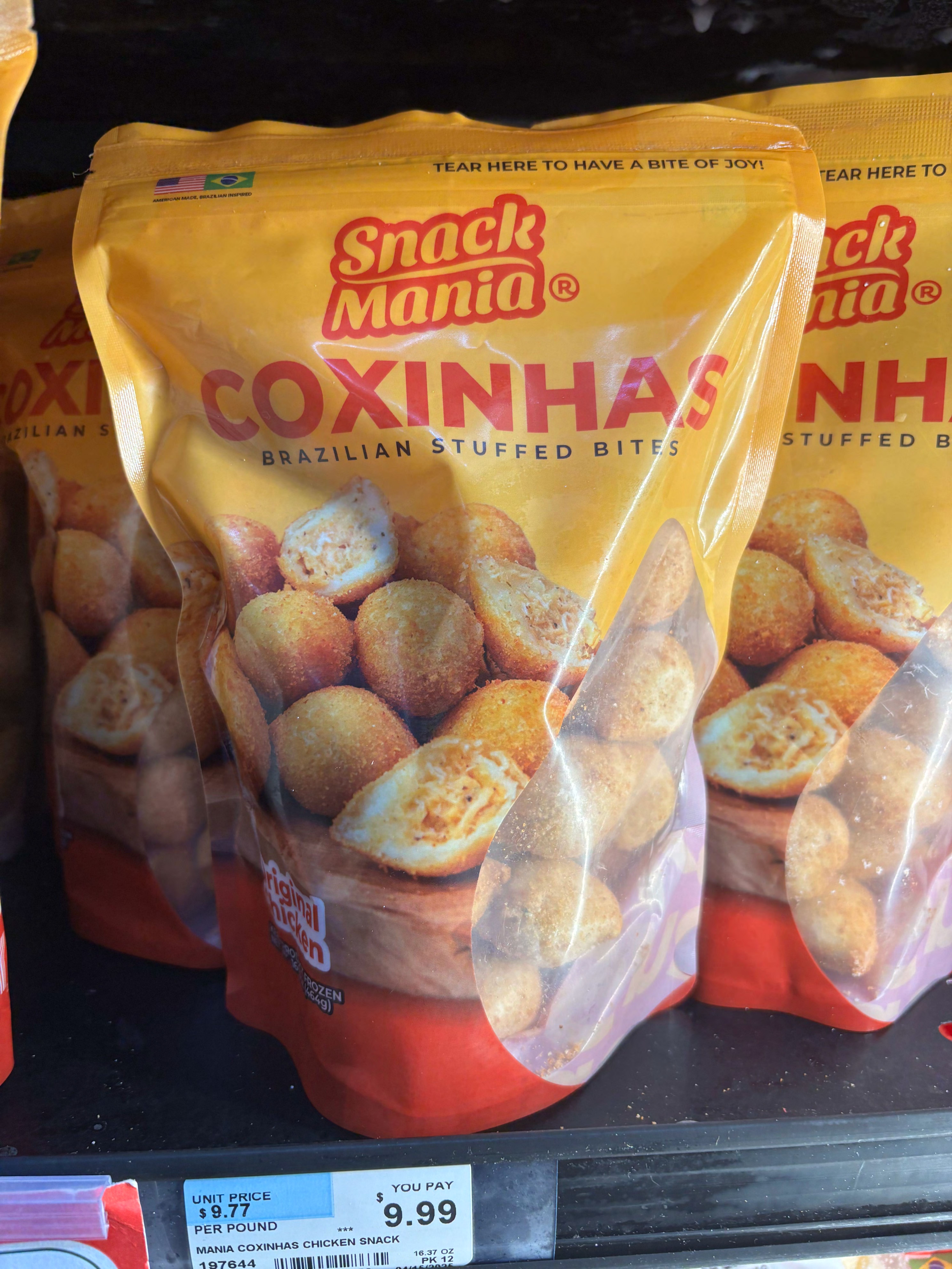 Snack Mania Chicken Coxinhas Recalled for No Federal Inspection