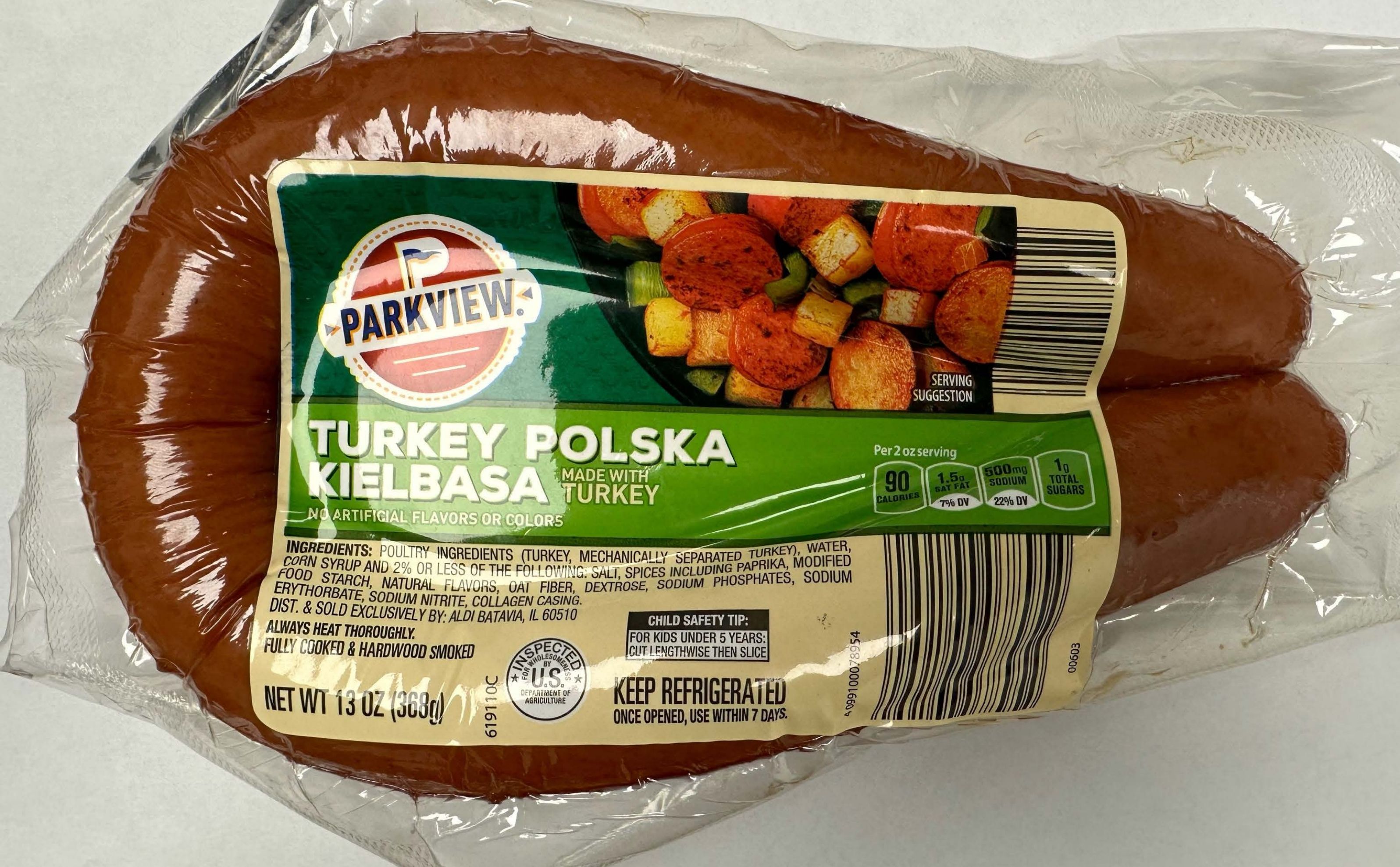 Parkview Turkey Polska Kielbasa Recalled for Possible Bone Fragments