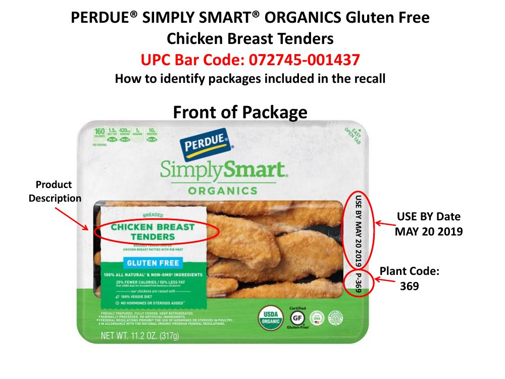 Perdue and Chef Quik Chicken Products Recalled for Bone Material