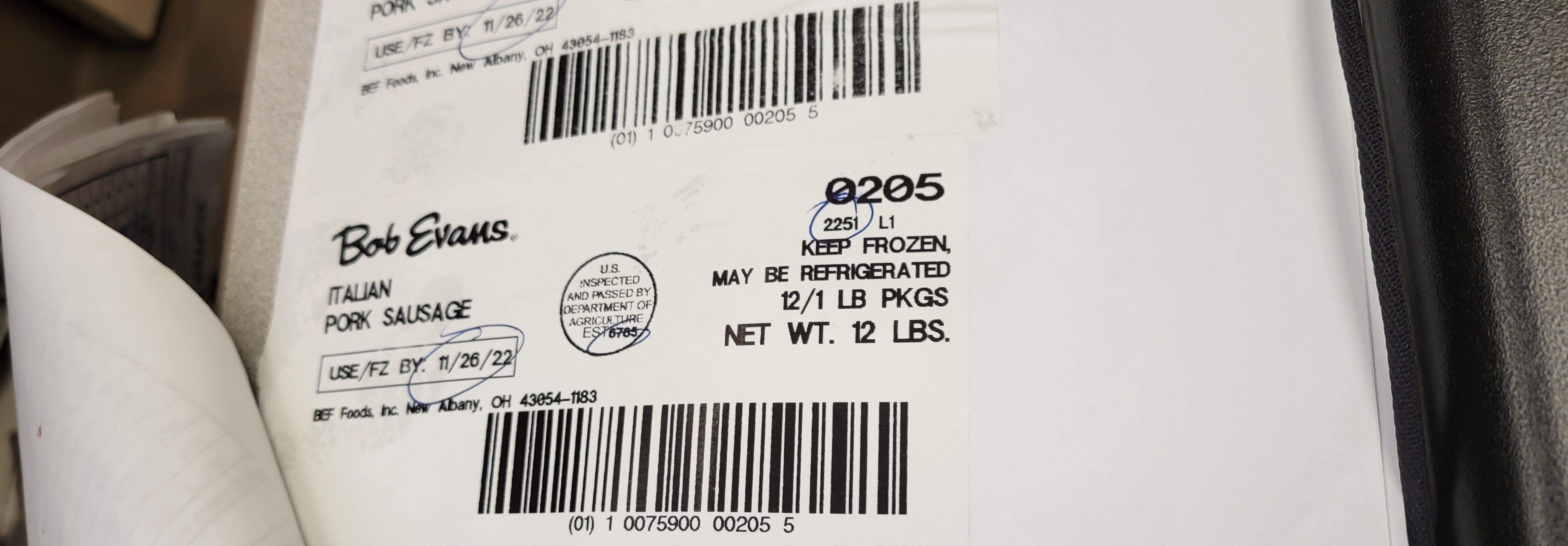 Bob Evans Italian Pork Sausage Recalled for Possible Rubber Contamination