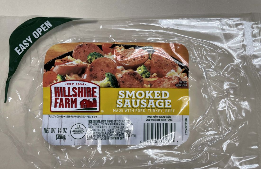 Hillshire Farm Smoked Sausage Recalled for Bone Fragments