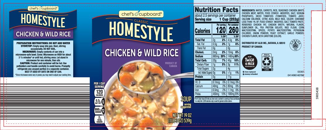 Chef's Cupboard Meat and Poultry Soups Recalled for Import Inspection Violation
