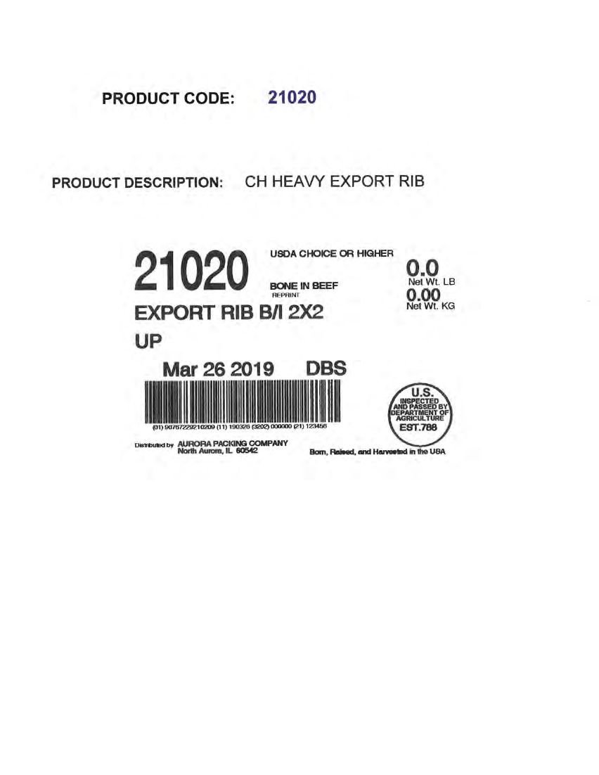 Various Raw Beef Products Recalled for Possible E. coli O157:H7