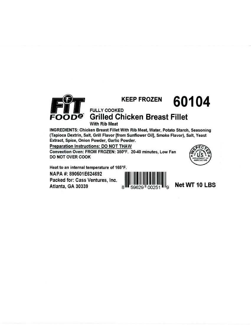 Suzanna’s Kitchen Grilled Chicken Breast Fillet Recalled for Listeria Risk
