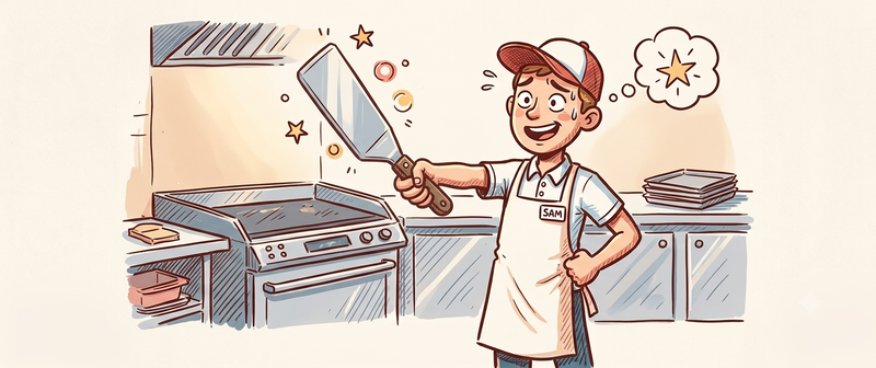 clocking in for duty