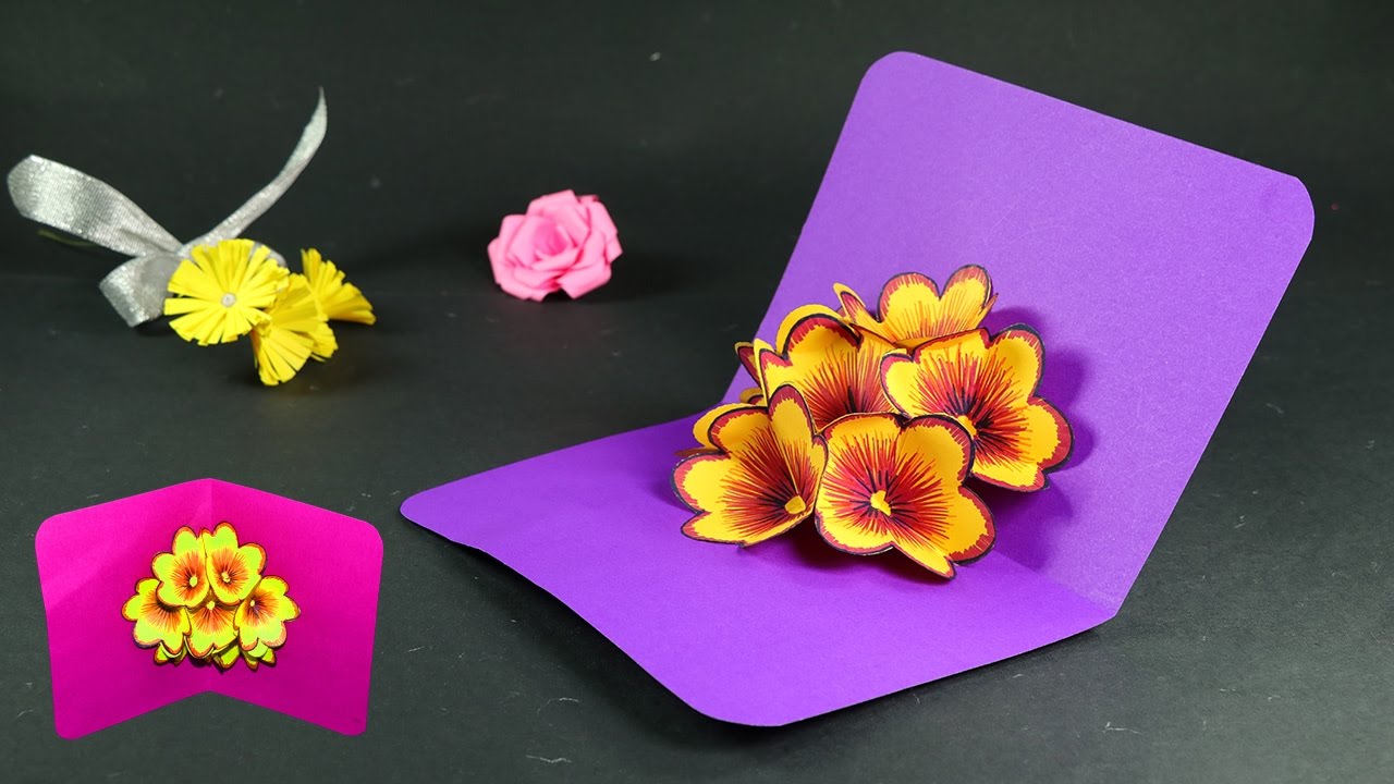 Pop up card making