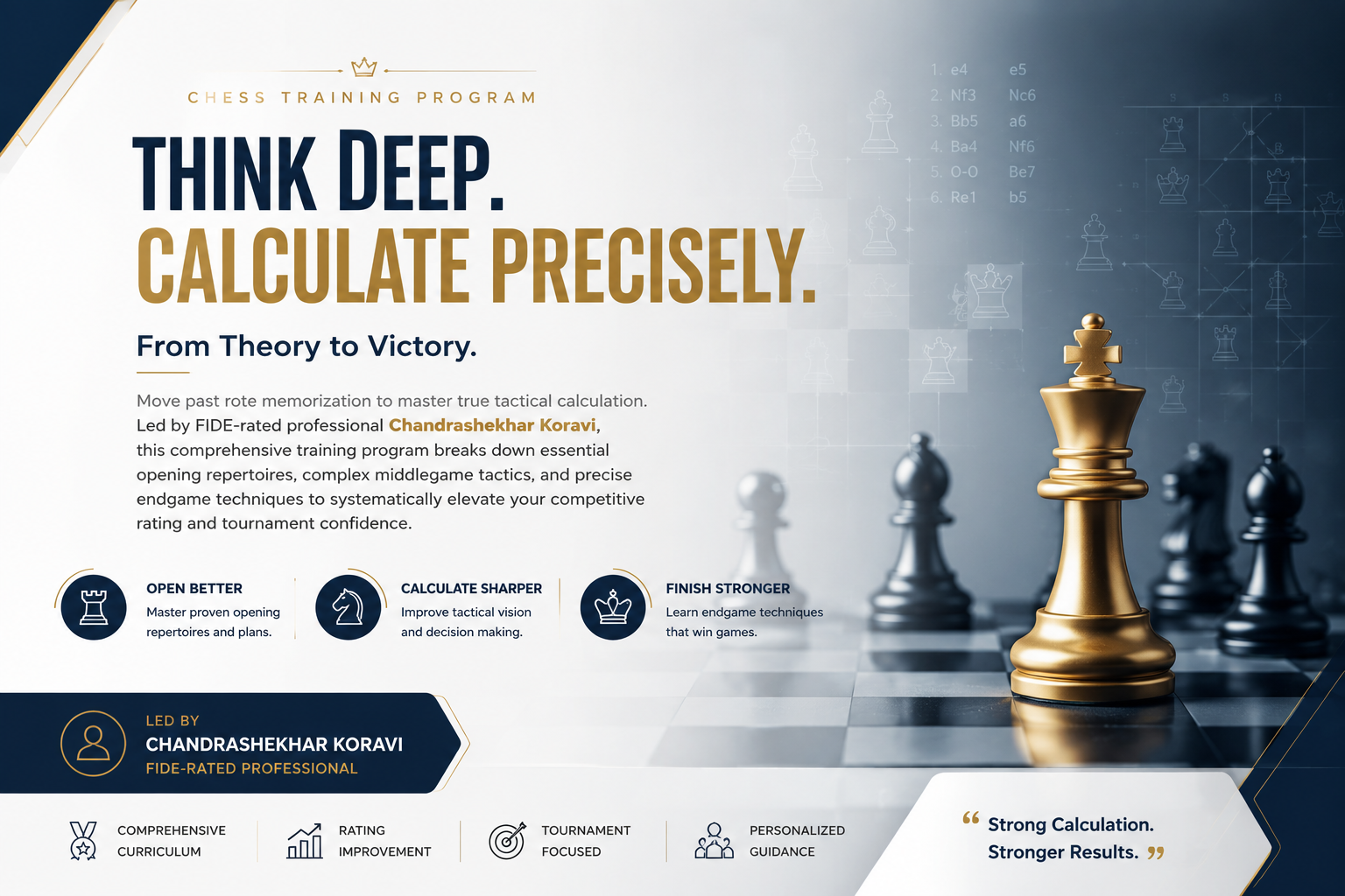 Strategic Chess Training Program