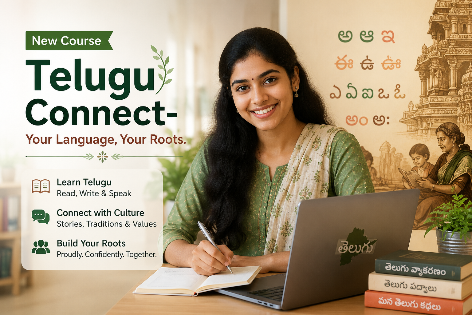 Telugu Connect- Your Language, Your Roots.