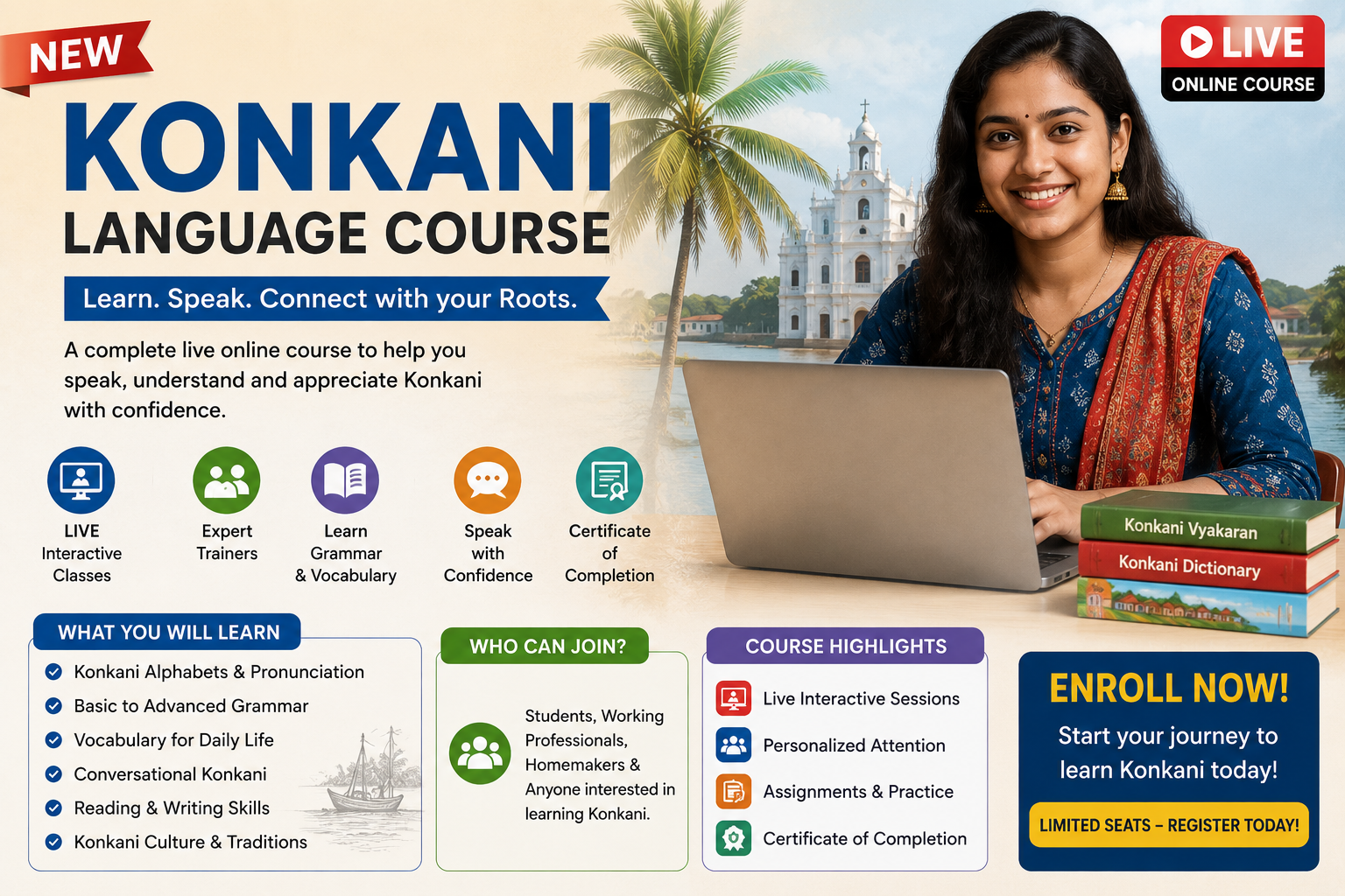 New Konkani Lan Course