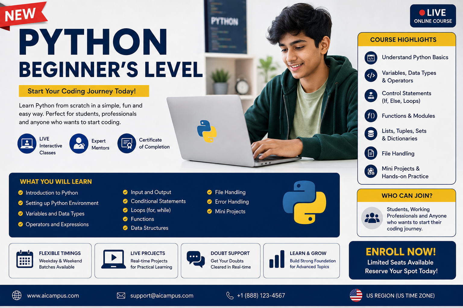 New Python Beginner's Level