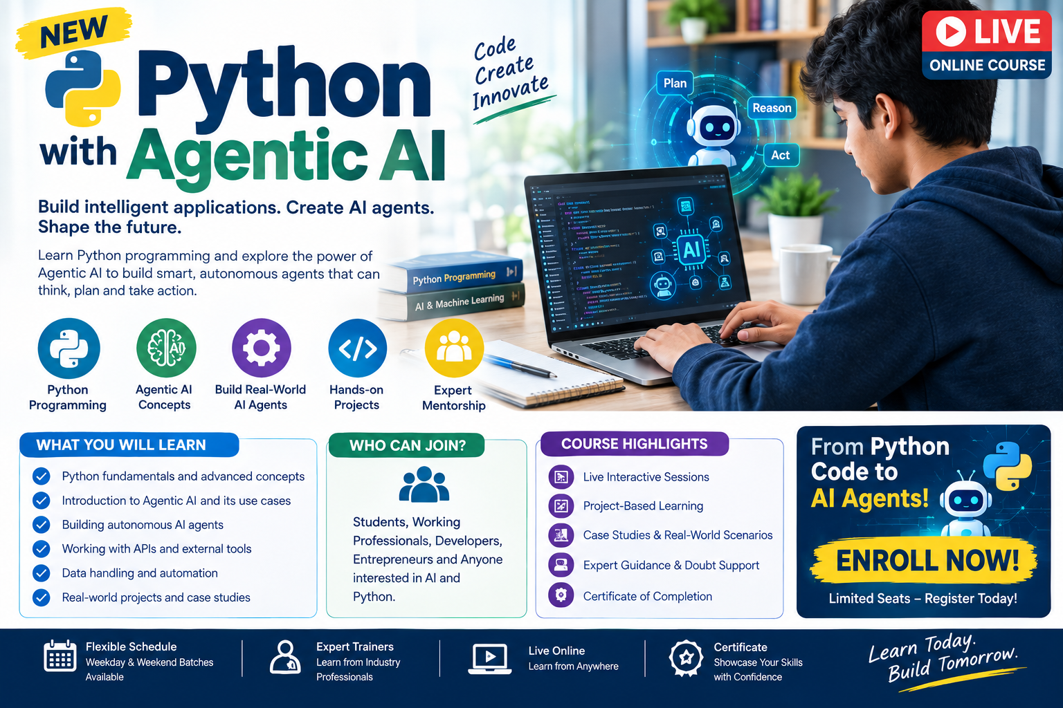 Python with Agentic AI course
