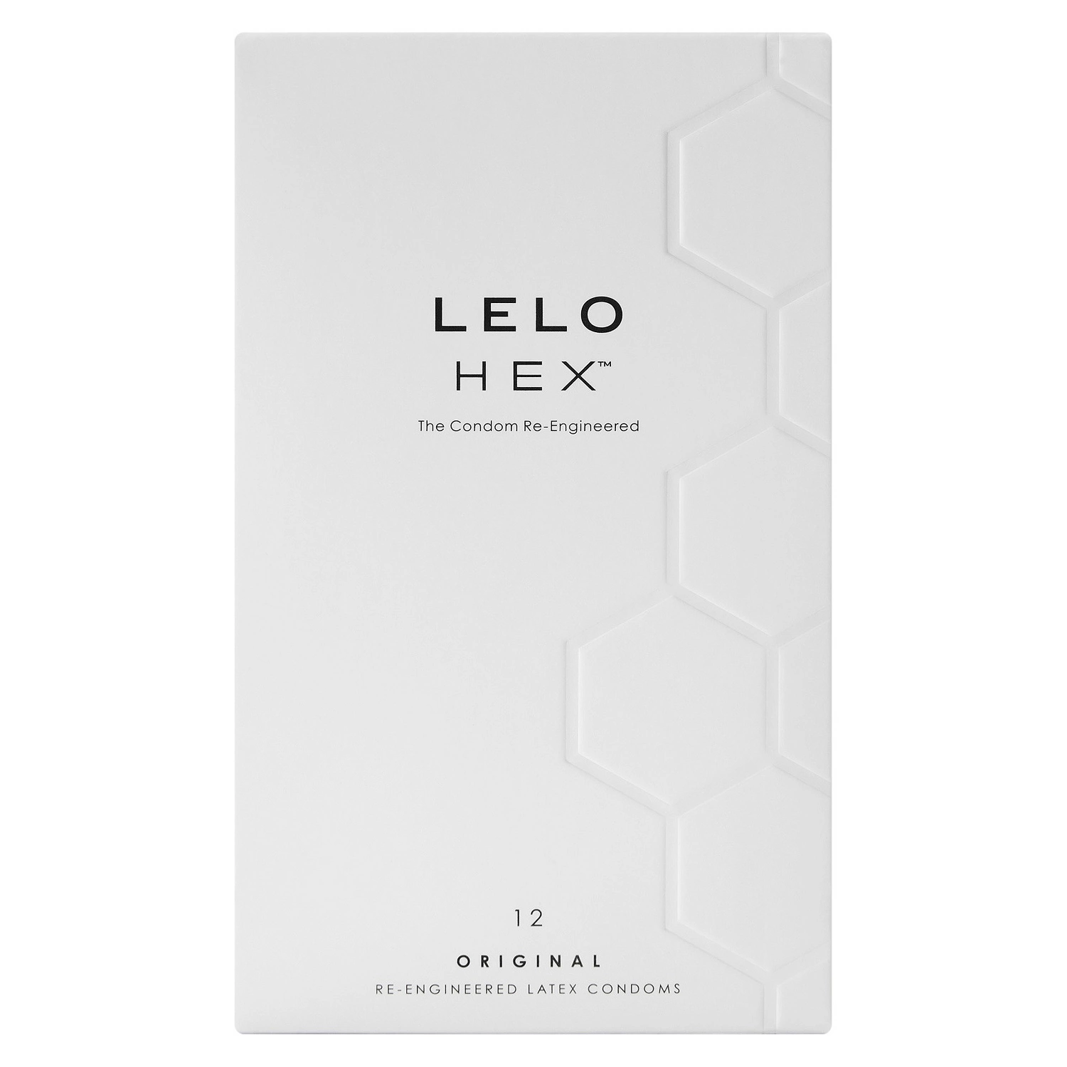 LELO HEX Original Luxury Condoms - 12ct
