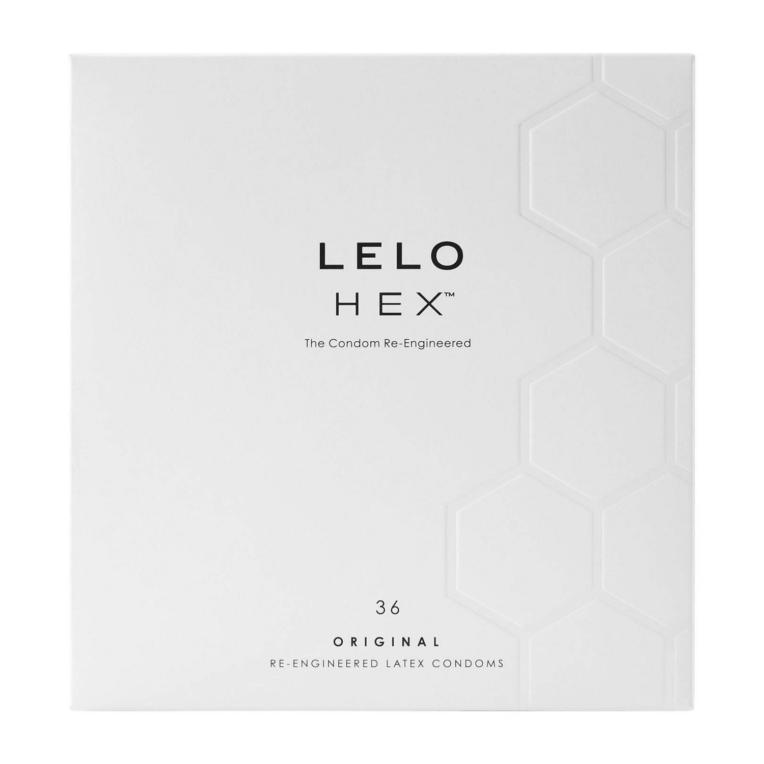 LELO HEX Original Luxury Condoms - 36ct